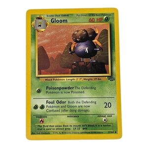 Vintage 90s Gloom Pokenon Trading Card